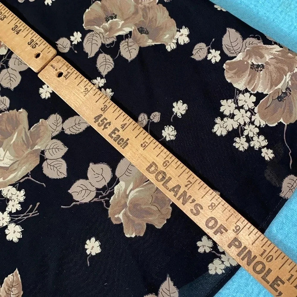 TALBOTS Petites maxi floral tank style dress fully lined cottagecore NEW size 2 - Picture 11 of 11